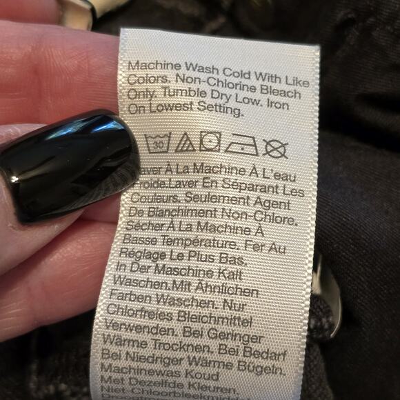 Madewell Minimalist Womens Jeans The Perfect Vintage Skinny 23P Charcoal Black - Picture 5 of 16